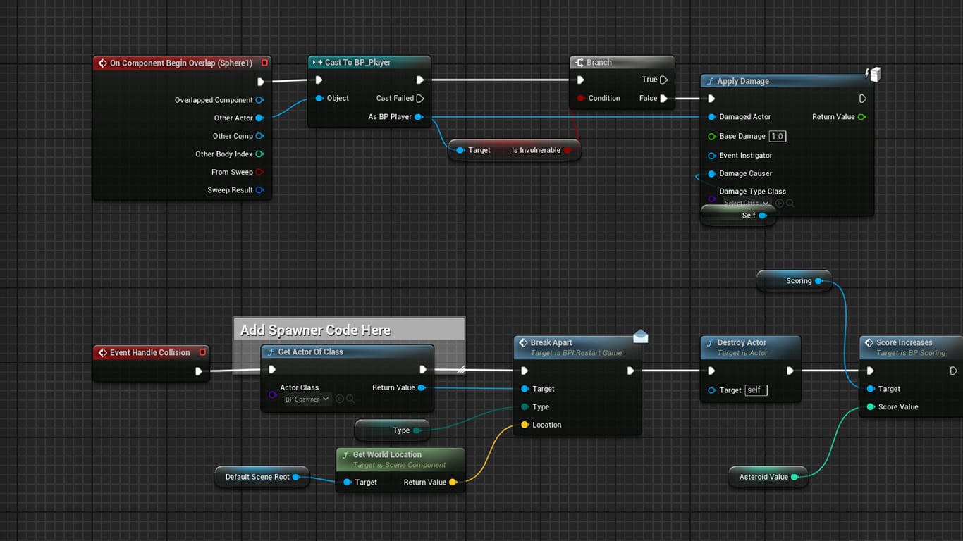 Meteor Game Project Blueprint